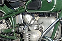 Oude motor BMW 1959