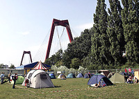 Camping Rotterdam 2008 overzicht camping