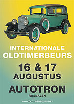 Internationale Zomer Oldtimerbeurs Automobielen Autotron Rosmalen Poster